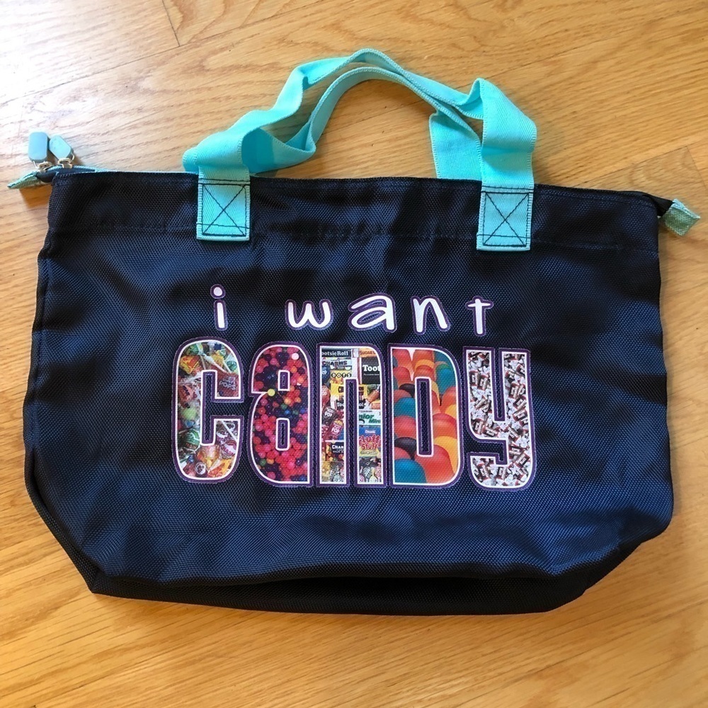 I Want Candy Tote Bag